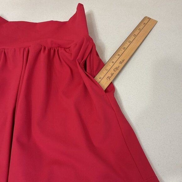 Halara Softlyzero Airy Shorts NEW Womens Small Wide High Waist Pockets Pink - Picture 7 of 13